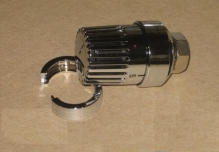 Термостатическая головка Oventrop M30x1,5 арт. 1011469 (хромированная) с жидкостным элементом серия Uni LH