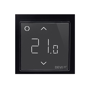 Терморегулятор DEVI DEVIreg™ Smart интеллектуальный с Wi-Fi, черный, 16А, 140F1143