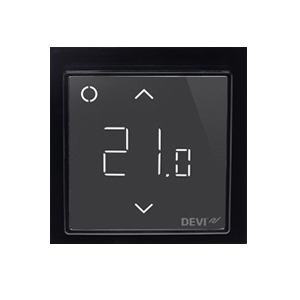 Терморегулятор DEVI DEVIreg™ Smart интеллектуальный с Wi-Fi, черный, 16А, 140F1143 