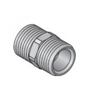 Ниппель Uponor MLC резьбовой латунь 1/2"НР-1/2"НР, арт. 1013894 