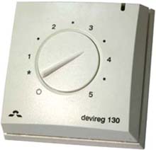 Терморегулятор Devireg™ 130 (140F1010) DEVI для теплого пола 